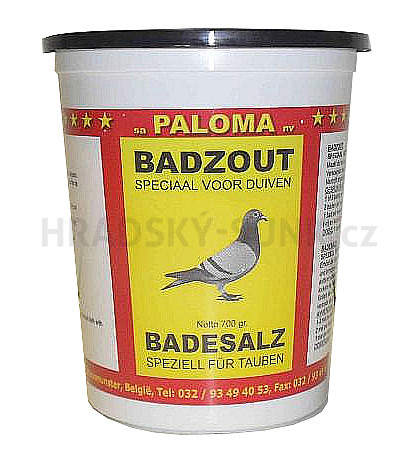 PALOMA - koupelová sůl  700g, do všech hnízd proti parazitům