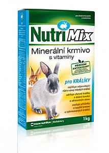 Nutrimix K - 1 kg pro celoroční období - AD3E a jiné vitamíny, minerály, mikroprvky a aminokyseliny.
