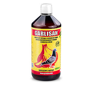 Garlisan pro holuby 1l - prevence proti bakteriím, virům, toxinům, stimulace imunit. systému