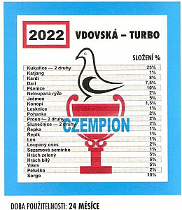 Vdovská směs Turbo  2022  / 20 kg