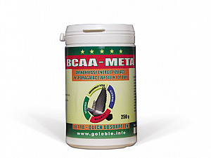 BCAA-META 250 g,  2 nebo 3-tí nápoj po letu, doplnění energie
