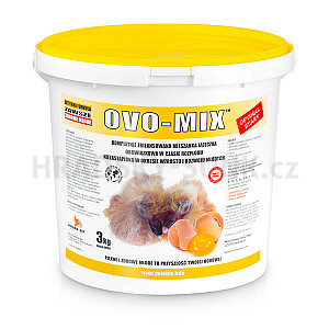 OVO-MIX -  první potrava pro holoubata, kuřátka, křepelky a jiné ptactvo