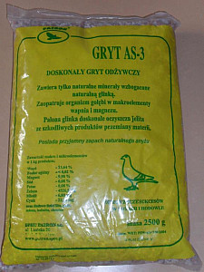 Grit AS-3 - jemný grit s přídavkem anýzu, 2,5kg