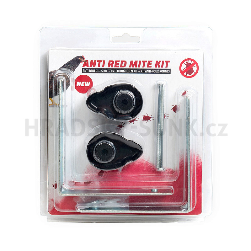 Proti čmelíkům-Anti Red Mite Kit -  ochranu hřadla(bidla) proti čmelíkům