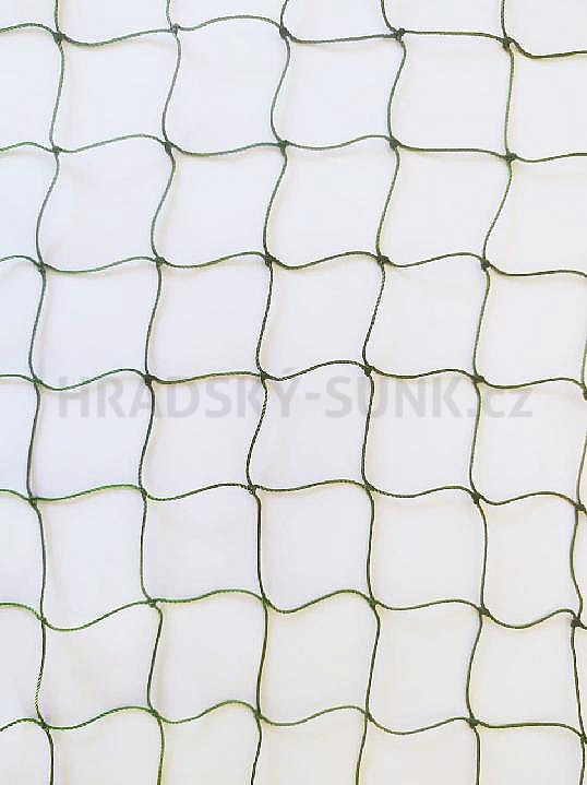 Síť proti dravcům, hotový rozměr 10 x 10 m, oko 5 cm, síla 1,2 mm - skladem 2 ks