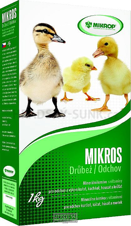 MIKROS - drůbež odchov  do 10 týdnů