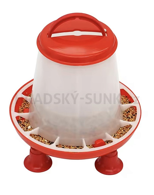 Krmítko plastové PM 3 kg na nožkách