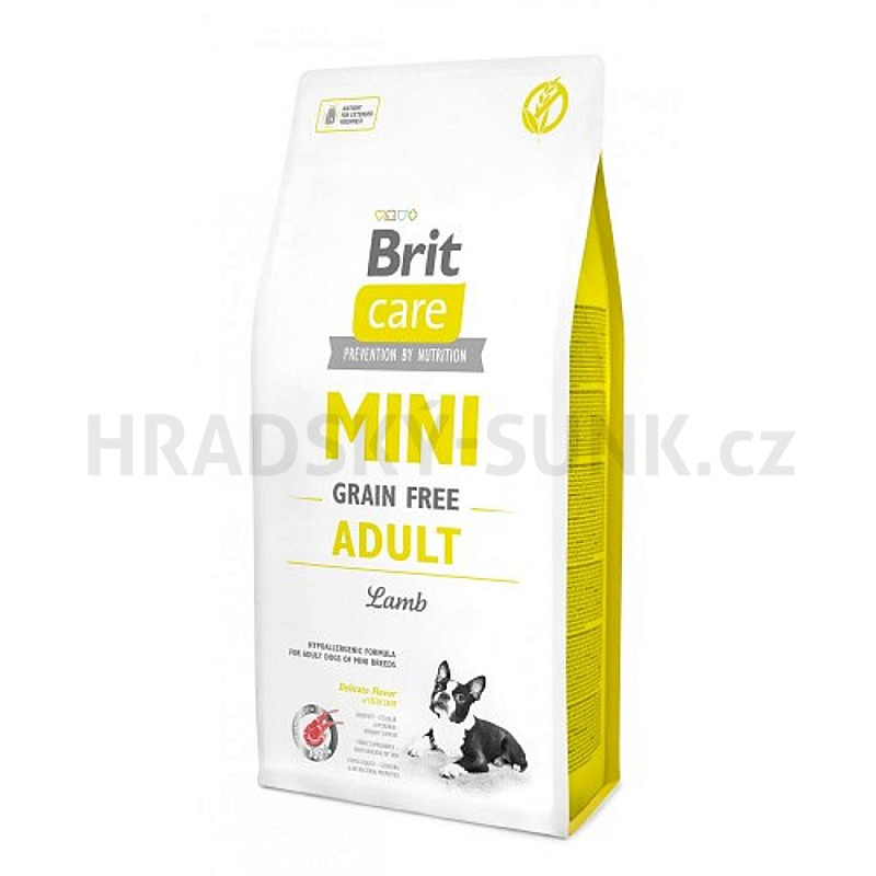 Brit Care Mini 7.0kg Adult Lamb grain free dog