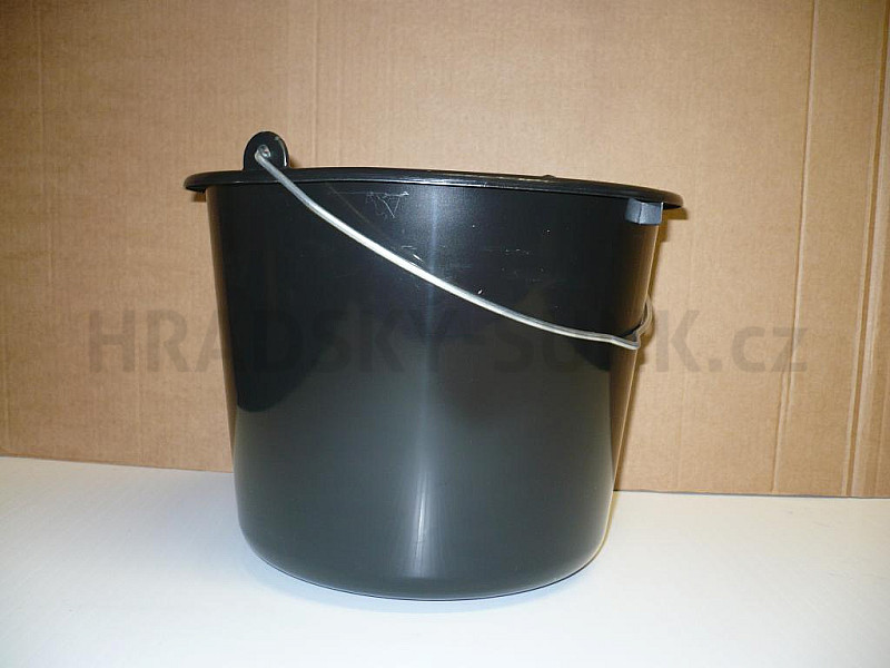 Plastový kbelík s kovovou ručkou10l