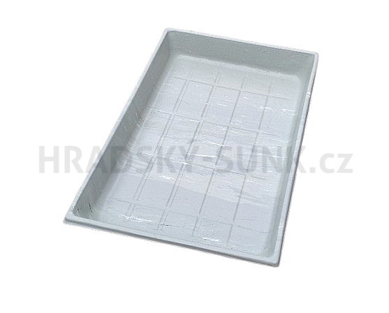 Vana plastová bílá PM pro holuby, kačenky, nakličování 65 x 45 x 10,5 cm , popelení