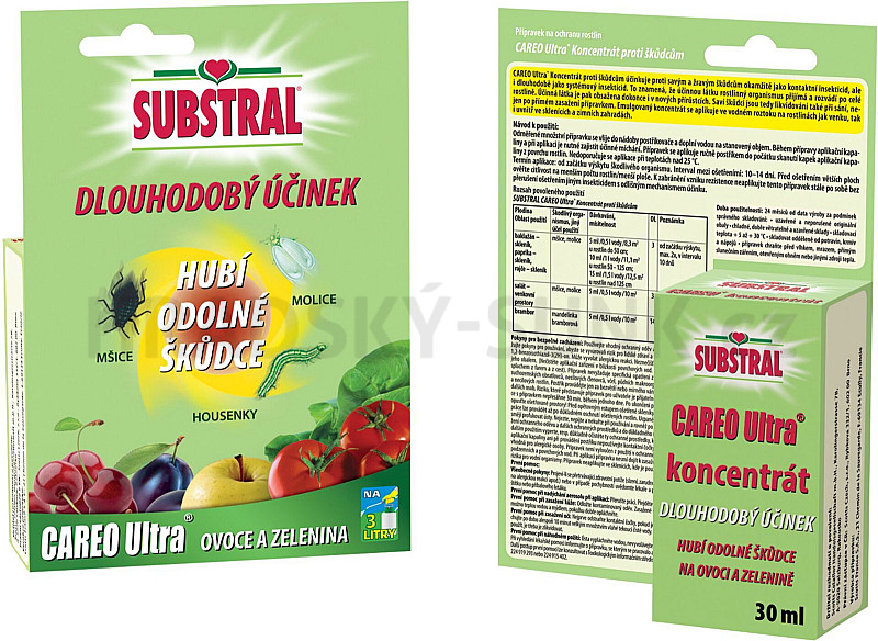 Substral Careo Ultra na zeleninu - koncentrát 30 ml EVERGREEN