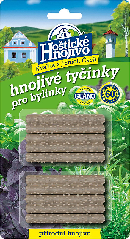 Tyčinky hoštické 10 ks na bylinky