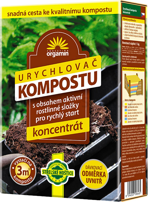 Urychlovač kompostů - 1 kg koncentrát