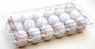 Transportní obal na 18 ks křepelčích vajec
