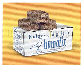 Humofix - zobání pro holuby, drůbeži obrušuje zobák, minerální kostka / 750g, nevídané složení