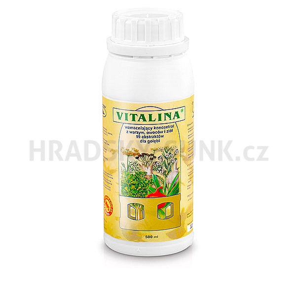 Vitalina pro holuby 1000ml - výtažky zelenin a ovoce, látková výměna, zažívání