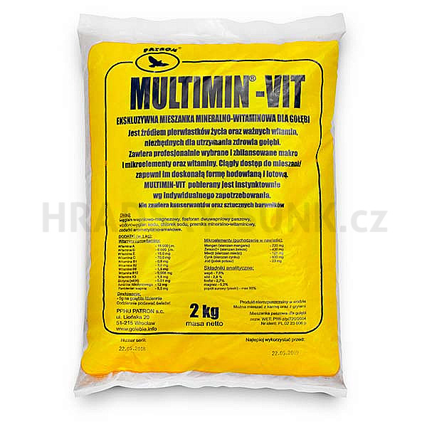 Multimin-VIT,  vyvážené vitaminy, makro a mikroprvky - 2kg