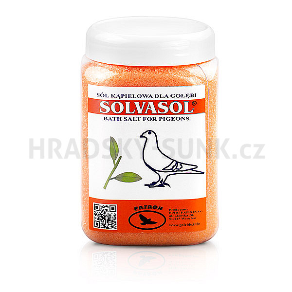 SOLVASOL - koupelová sůl proti parazitům - 500g,