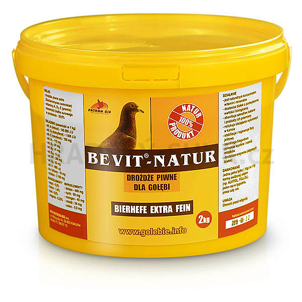 Bevit-natur 2kg - nejkvalitnější kvasnice s vitaminerály + bílkoviny + mikroprvky