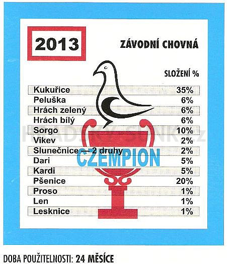 Závodní - chovná  2013