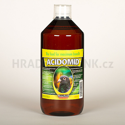 Acidomid holub- 1 litr, prevence kokcidií, bakterií a plísní