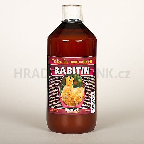 Rabitin 0,5 l , oplodněnost, zabřeznutí, nulová úmrtnost a vývoj mláďat,