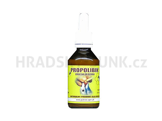 Propolibik 20% –  50ml (kapky do zobáku)