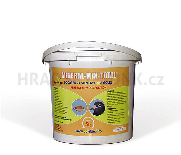 Mineral-Mix-TOTAL, ostropestřec, železo,zrniny,kvasnice - 5kg