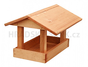 Krmítko dřevěné - 24x30x20cm