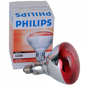 Philips infrared žárovka PAR 100W červená