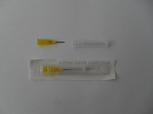 Jehla plastová k plast očkov. automatu 0,8 x 11 mm