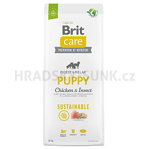Brit Care 12kg Puppy Sustainable Chicken & Insect dog