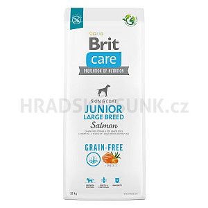 Brit Care 12kg Junior Large Breed Salmon Grain-free dog