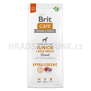 Brit Care 12kg Junior Large Breed Hypoallergenic Lamb dog AKCE
