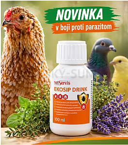 EKOSIP drink 100 ml - proti parazitům, čmelíkům