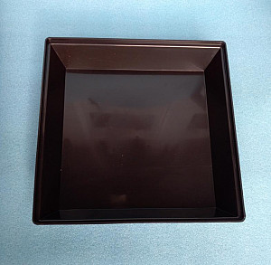 Vana plastová černá, 60 x 70 cm