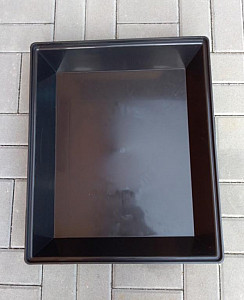 Vana plastová černá, vysoká kvalita, 60 x 50 cm