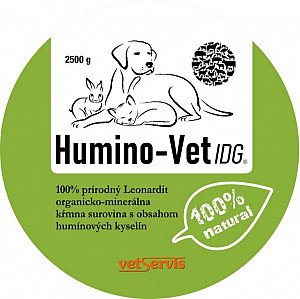 Humino - Vet - 2,5kg, váže a vylučuje toxiny, imunita, zdravé střevo, snižuje úhyn, vynikající zdraví.