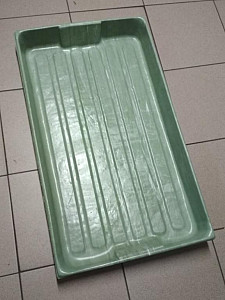 Vana plastová zelená  - 82 x 48 x 8,5 cm