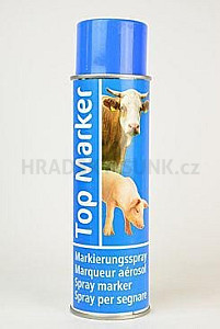 Spray značkovací Top marker 500ml modrý