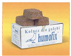 Humofix - zobání pro holuby, drůbeži obrušuje zobák, minerální kostka / 750g, nevídané složení