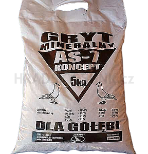 Grit  KONCEPT -  grit s přídavkem mušlí a minerálů 5kg